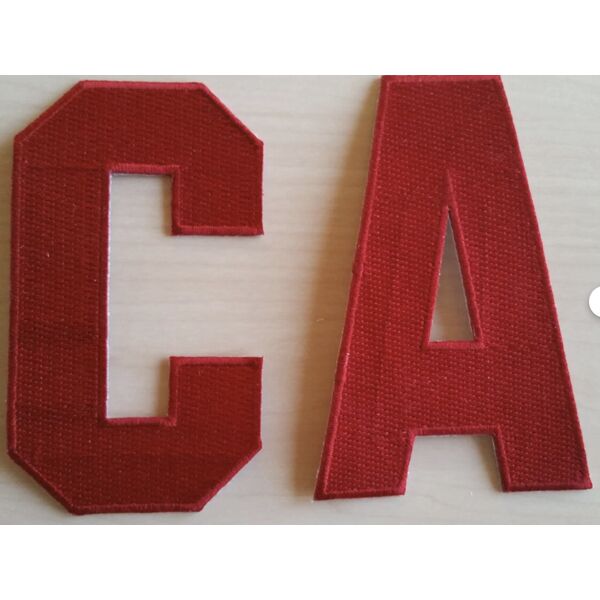 Hockey C or A Jersey Letter (Polytwill) Thumbnail
